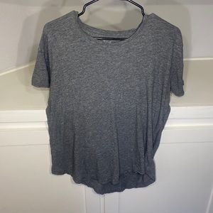 Madewell short sleeve gray cotton t shirt